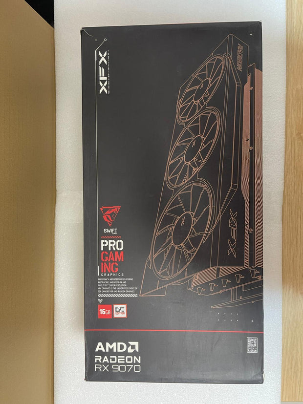 XFX Swift AMD Radeon RX 9070 OC Triple Fan Gaming Edition- RX-97SWFB3B9 | A+ Grade – Excellent Condition, Tested & Verified, Comes with Original Box XFX