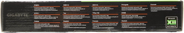Gigabyte GeForce RTX 3060 WINDFORCE OC V2 – 12GB GDDR6, 192-bit, PCIe 4.0, 1792MHz, 2x DP 1.4, 2x HDMI 2.1, Ampere – GV-N3060WF2OC-12GD