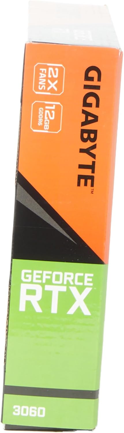Gigabyte GeForce RTX 3060 WINDFORCE OC V2 – 12GB GDDR6, 192-bit, PCIe 4.0, 1792MHz, 2x DP 1.4, 2x HDMI 2.1, Ampere – GV-N3060WF2OC-12GD