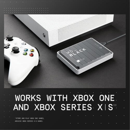 WD_BLACK 4TB P10 Game Drive for Xbox, External Portable Hard Drive - WDBA5G0040BBK-WESN