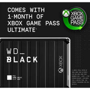 WD_BLACK 4TB P10 Game Drive for Xbox, External Portable Hard Drive - WDBA5G0040BBK-WESN