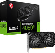 MSI GeForce RTX 4060 Ti VENTUS 2X BLACK 8G OC Graphics Card