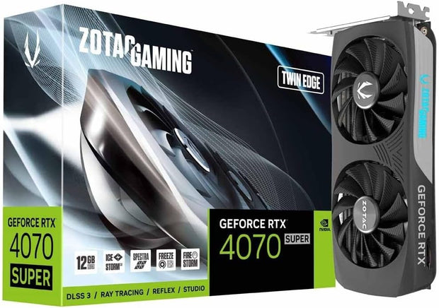 Zotac GeForce RTX 4070 SUPER TWIN EDGE 12GB - ZT-D40720E-10M