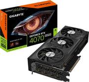 Gigabyte GeForce RTX 4070 SUPER WINDFORCE OC – 2505MHz, 12GB GDDR6X 21000MHz, PCIe 4.0, 3x DP 1.4, 1x HDMI 2.1a, DLSS 3.5 – GV-N407SWF3OC-12GD