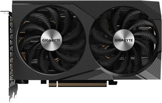 Gigabyte GeForce RTX 3060 WINDFORCE OC V2 – 12GB GDDR6, 192-bit, PCIe 4.0, 1792MHz, 2x DP 1.4, 2x HDMI 2.1, Ampere – GV-N3060WF2OC-12GD