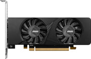 MSI GeForce RTX 3050 LP 6G OC Gaming Graphics Card - 6GB GDDR6, PCIe 4.0, 1x DP v1.4a, 2x HDMI 2.1 (4K)