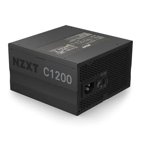 NZXT C Series 1200W Full Modular PCIe 5.0 80+ Gold Power Supply, ATX 3.0 - PA-2G1BB-UK