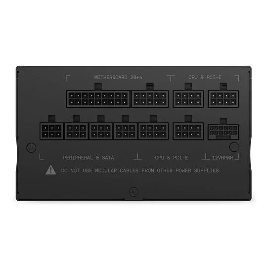NZXT C Series 1200W Full Modular PCIe 5.0 80+ Gold Power Supply, ATX 3.0 - PA-2G1BB-UK