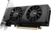 MSI GeForce RTX 3050 LP 6G OC Gaming Graphics Card - 6GB GDDR6, PCIe 4.0, 1x DP v1.4a, 2x HDMI 2.1 (4K)