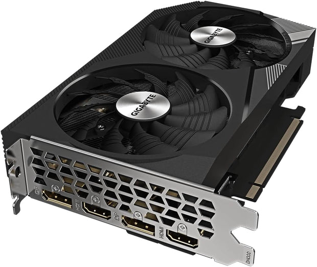 Gigabyte GeForce RTX 3060 WINDFORCE OC V2 – 12GB GDDR6, 192-bit, PCIe 4.0, 1792MHz, 2x DP 1.4, 2x HDMI 2.1, Ampere – GV-N3060WF2OC-12GD