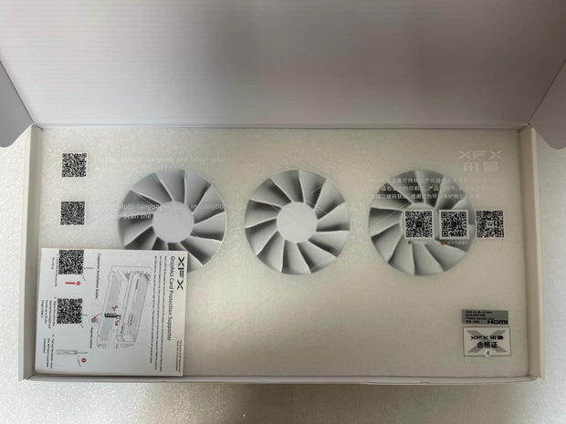XFX Mercury AMD Radeon RX 9070XT OC White Magnetic Air Edition with RGB - RX-97TMARGW9 | A+ Grade – Excellent Condition, Tested & Verified, Comes with Original Box XFX