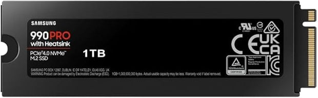 Samsung 990 PRO 1TB SSD (HEATSINK) Samsung