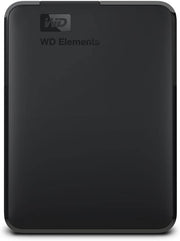 WD 2TB Elements Portable External Hard Drive, USB 3.0, Plug-and-Play, Formatted for PC/Mac - WDBU6Y0020BBK-WESN