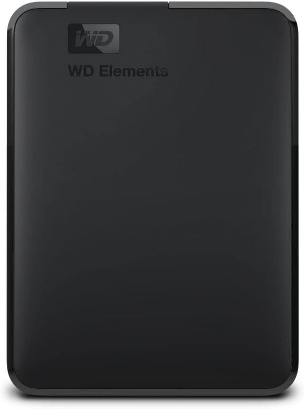 WD 2TB Elements Portable External Hard Drive, USB 3.0, Plug-and-Play, Formatted for PC/Mac - WDBU6Y0020BBK-WESN