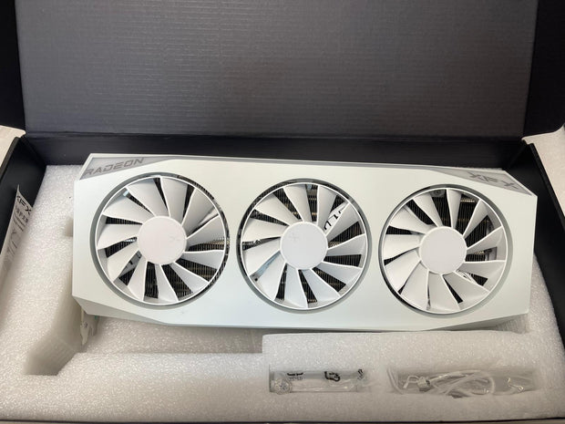 XFX Mercury AMD Radeon RX 9070XT OC White Gaming Edition with RGB- RX-97TRGBBW9 | A+ Grade – Excellent Condition, Tested & Verified, Comes with Original Box XFX