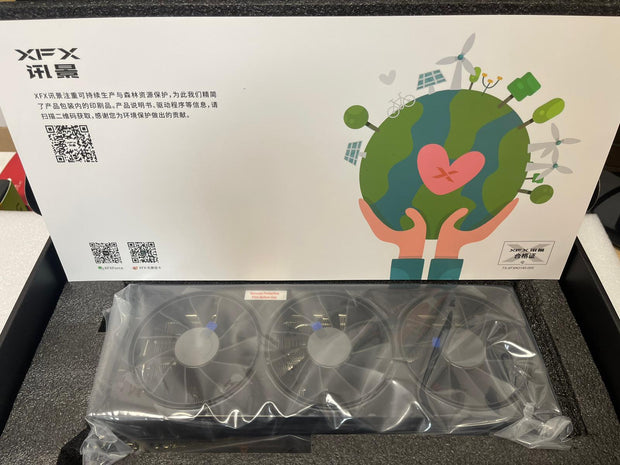 XFX Swift AMD Radeon RX 9070 OC Triple Fan Gaming Edition- RX-97SWFB3B9 | A+ Grade – Excellent Condition, Tested & Verified, Comes with Original Box XFX