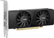 MSI GeForce RTX 3050 LP 6G OC Gaming Graphics Card - 6GB GDDR6, PCIe 4.0, 1x DP v1.4a, 2x HDMI 2.1 (4K)
