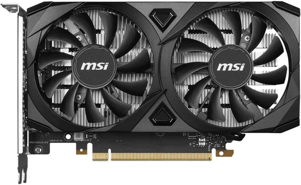 MSI GeForce RTX 3050 VENTUS 2X 6G OC Graphics Card - 6GB GDDR6, PCIe 4.0, 1x DP v1.4a, 2x HDMI 2.1 (4K)