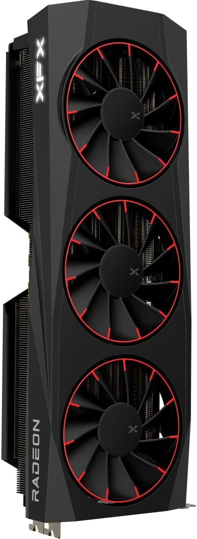 XFX Quicksilver AMD Radeon RX 9070XT Magnetic Air Edition 16GB GDDR6 Graphics Card, Black- ‎RX-97TMAQKB9 XFX