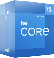 Intel Core i5-12400 Desktop Processor, 6 Cores (12 Threads), Up to 4.4GHz, 65W, LGA 1700, 12th Gen - BX8071512400