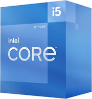 Intel Core i5-12400 Desktop Processor, 6 Cores (12 Threads), Up to 4.4GHz, 65W, LGA 1700, 12th Gen - BX8071512400