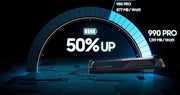 Samsung 990 PRO 4TB NVMe SSD with Heatsink, PCIe 4.0, RGB, 7450/6900 MB/s – Gaming & Editing- MZ-V9P4T0CW Samsung