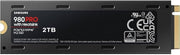 Samsung 980 PRO 2TB NVMe M.2 SSD w/ Heatsink – PCIe Gen 4, PS5 Compatible- MZ-V8P2T0CW Samsung