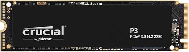 Crucial P3 1TB NVMe M.2 SSD – PCIe Gen 3, Up to 3500MB/s, Acronis Edition- CT1000P3SSD801 Crucial