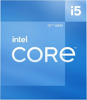 Intel Core i5-12400 Desktop Processor, 6 Cores (12 Threads), Up to 4.4GHz, 65W, LGA 1700, 12th Gen - BX8071512400