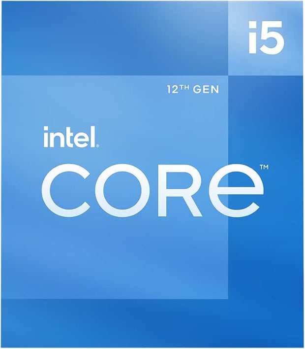 Intel Core i5-12400 Desktop Processor, 6 Cores (12 Threads), Up to 4.4GHz, 65W, LGA 1700, 12th Gen - BX8071512400