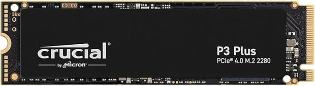 Crucial P3 Plus 4TB NVMe Gen4 SSD – Up to 4800MB/s, M.2 Internal Drive for Laptops & Desktops-CT4000P3PSSD801 Crucial