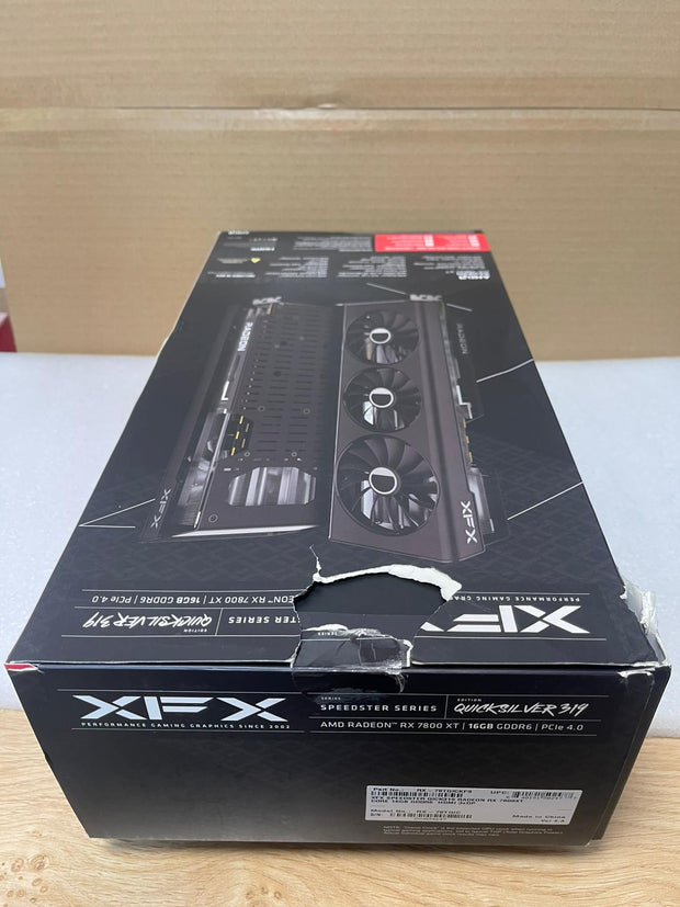 XFX Speedster QICK 319 Radeon RX7800 XT CORE, 16GB - RX-78TQICKF9 | A+ Grade – Excellent Condition, Tested & Verified, Comes with Original Box XFX