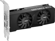 MSI GeForce RTX 3050 LP 6G OC Gaming Graphics Card - 6GB GDDR6, PCIe 4.0, 1x DP v1.4a, 2x HDMI 2.1 (4K)
