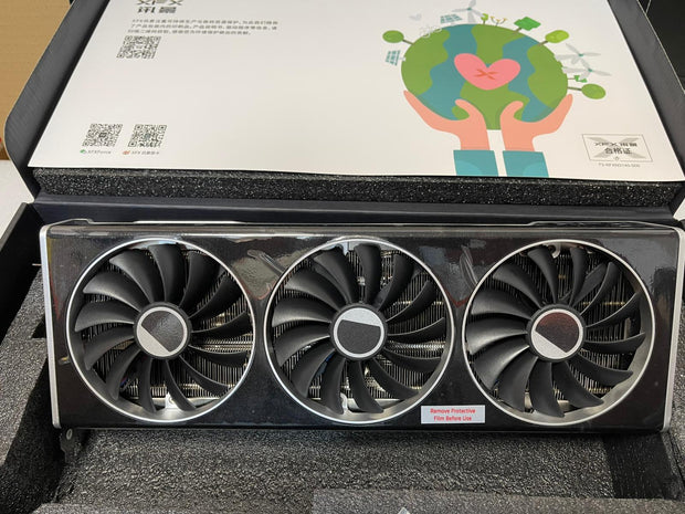 XFX Speedster MERC310 AMD Radeon RX 7900XTX Black Gaming Graphics Card with 24GB GDDR6, AMD RDNA 3 RX-79XMERCB9 | A+ Grade – Excellent Condition, Tested & Verified, Comes with Original Box XFX