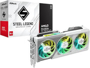 ASRock AMD Radeon RX 9070 XT Steel Legend 16GB White GPU 20Gbps GDDR6 256Bit - 90-GA5DZZ-00UANF | A+ Grade – Excellent Condition, Tested & Verified, Comes with Original Box ASRock