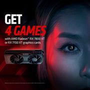 XFX Speedster QICK 319 Radeon RX7700 XT BLACK, 12GB- RX-77TQICKB9 XFX