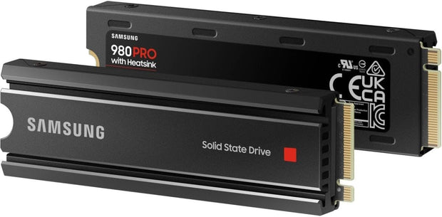 Samsung 980 PRO 2TB NVMe M.2 SSD w/ Heatsink – PCIe Gen 4, PS5 Compatible- MZ-V8P2T0CW Samsung