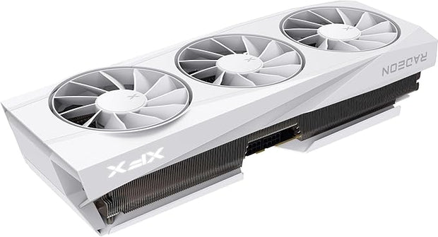 XFX Quicksilver AMD Radeon RX 9070XT Gaming Edition 16GB GDDR6 Graphics Card, White- RX-97TQICKW9 XFX