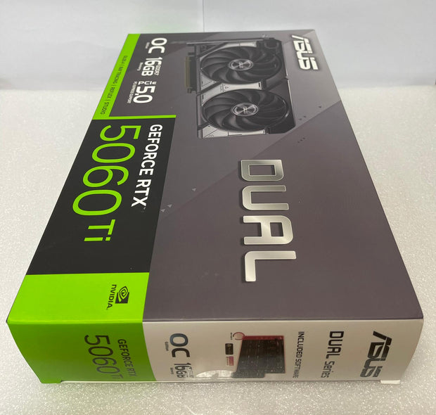 ASUS Dual GeForce RTX™ 5060 Ti 16GB GDDR7 - 90YV0MH0-M0NA00 | A+ Grade – Excellent Condition, Tested & Verified, Comes with Original Box ASUS