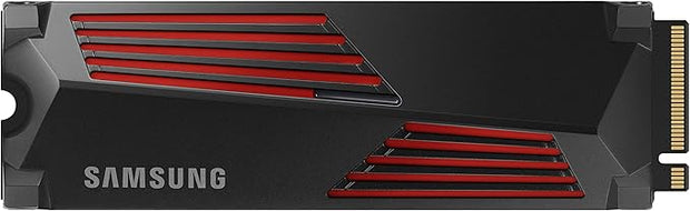 Samsung 990 PRO 1TB NVMe SSD w/ Heatsink, PCIe 4.0, M.2 – Ultra-Fast Storage for PS5 & PC -V9P2T0GW Samsung