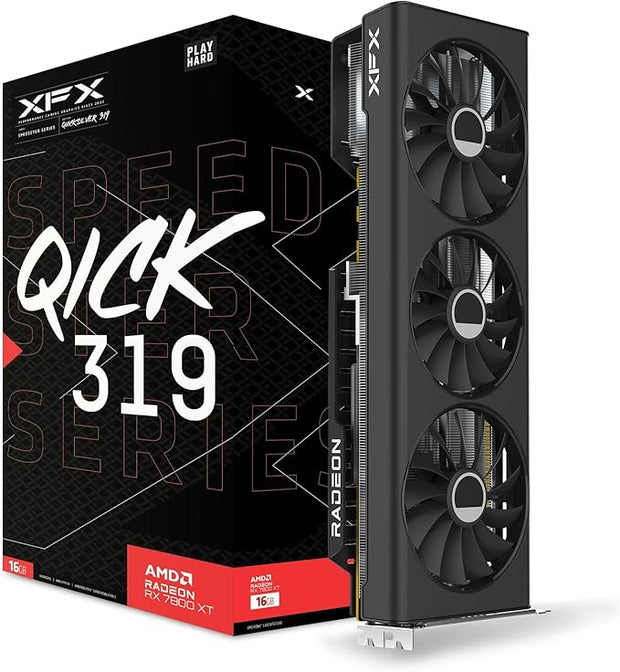 XFX Speedster QICK 319 Radeon RX7800 XT CORE, 16GB - RX-78TQICKF9 XFX