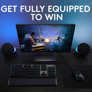 Logitech G502 HERO Wired Gaming Mouse – HERO 25K Sensor, 25,600 DPI, RGB, Adjustable Weights, 11 Programmable Buttons, On-Board Memory – Black - 910-005471