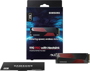 Samsung 990 PRO 2TB SSD  (HEATSINK) Samsung