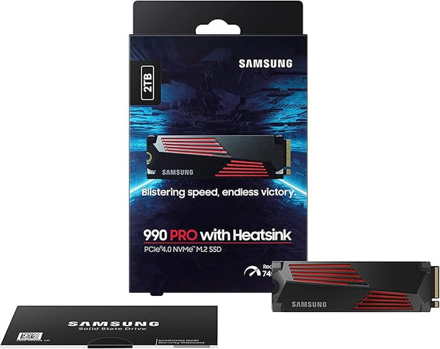Samsung 990 PRO 2TB SSD  (HEATSINK) Samsung
