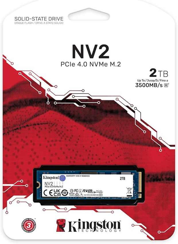 Kingston NV2 2TB NV2 NVMe SSD Kingston