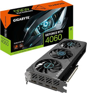 Gigabyte NVIDIA GeForce RTX 4060 EAGLE OC Graphics Card - 8GB GDDR6, 128-bit, PCI-E 4.0, 2505MHz Core Clock, 2x DP 1.4, 2x HDMI 2.1a, NVIDIA DLSS 3 - GV-N4060EAGLE OC-8GD | A+ Grade – Excellent Condition, Tested & Verified, Comes with Original Box Gigabyte