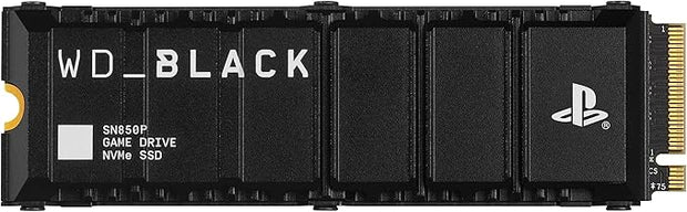 WD_BLACK SN850P 4TB PS5 SSD – Officially Licensed, Up to 7300MB/s, M.2 NVMe with Heatsink, Internal Gaming Drive- WDBBYV0040BNC-WRSN WD_BLACK