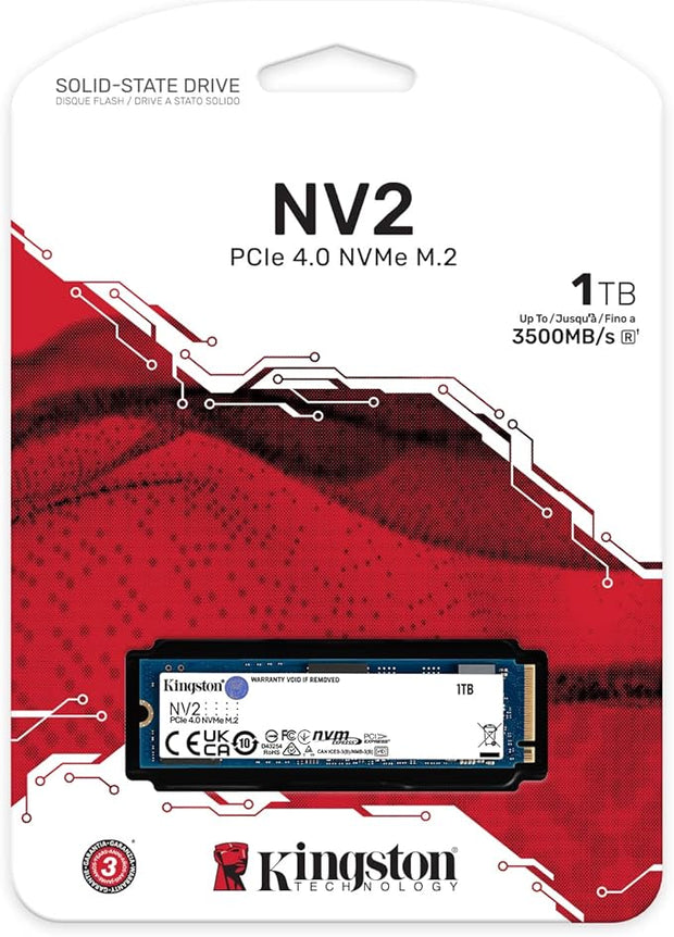 Kingston NV2 1TB NV2 NVMe SSD Kingston