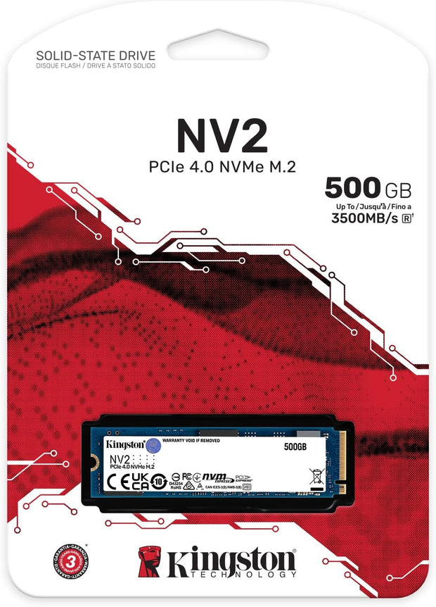 Kingston NV2 500GB NVMe SSD Kingston