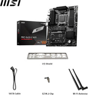 MSI PRO B650-S WIFI Motherboard, ATX - Supports AMD Ryzen 9000/8000/7000 Series, AM5, DDR5, PCIe 4.0 x16, M.2 Gen4, Wi-Fi 6E